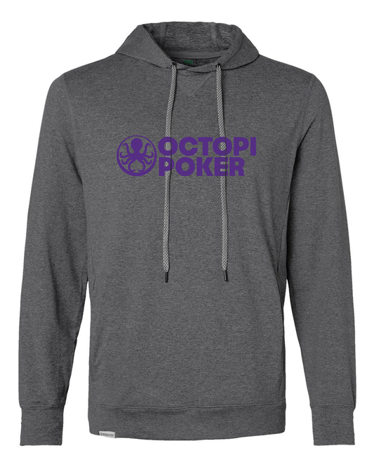 Octopi Light Pullover Hoodie - Gray