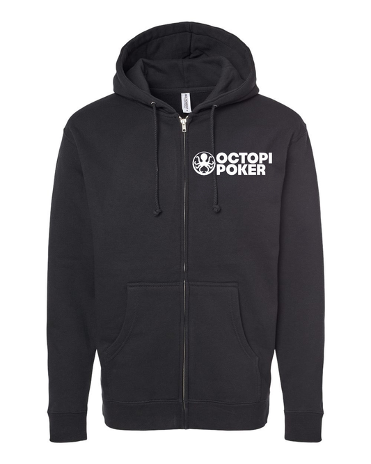 Octopi Poker Full Zip Hoodie