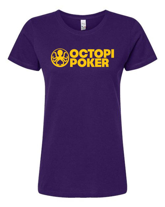 Women's Octopi T-Shirt - Purple